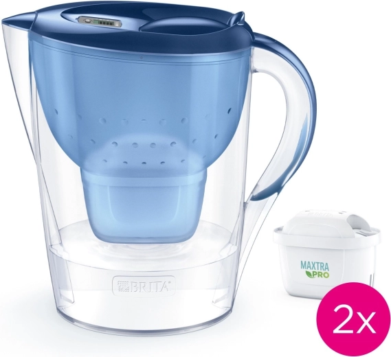 Filtračná kanvica 3,5 l Marella XL + 2 filtre MAXTRA PRO Pure Performance, modrá