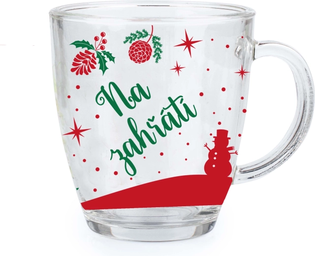Sklenený hrnček Domáci vaječný likér 350 ml