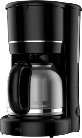 Prekvapkávací kávovar Adler s objemom 1,5 l čierny