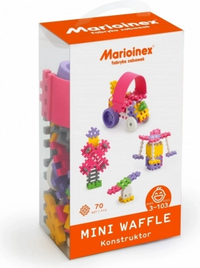 Stavebnica Mini Waffle 70 ks pre dievčatá