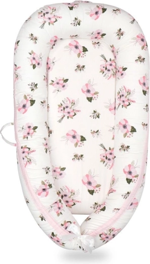 Detská deka / hniezdo 90*50 cm - kvetinový vzor