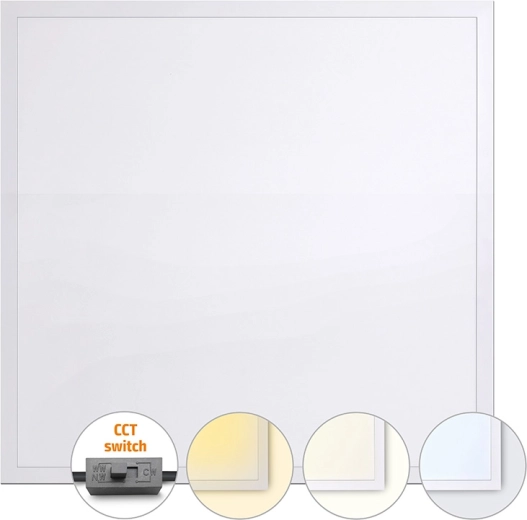 Solight LED panel backlit CCT 36 W 60×60 cm biely