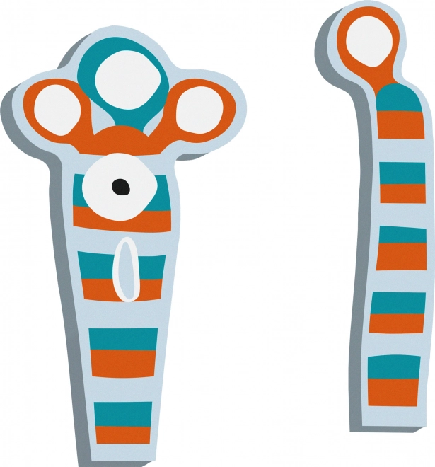 Small Foot ABC príšerka Reese – bambusová dekorácia do detskej izby