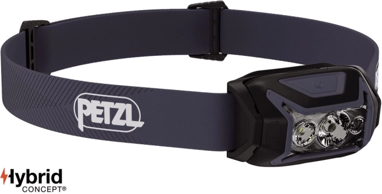 Čelovka PETZL Actik, čierna, 450 lm
