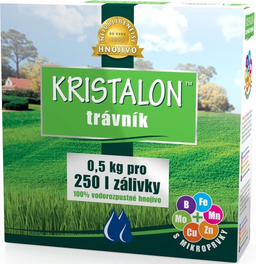 Kristalon hnojivo na trávnik 0,5 kg