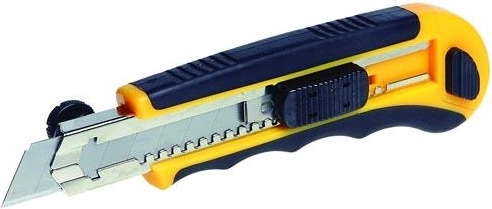 Odlamovací nôž 18 mm s 5 náhradnými čepeľami FESTA