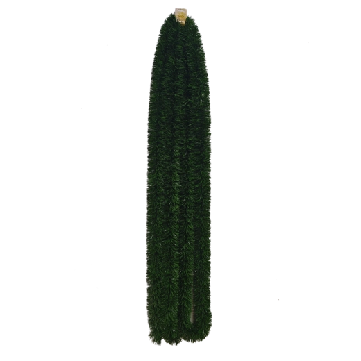 Zelený vianočný reťaz 6 m, priemer 10 cm