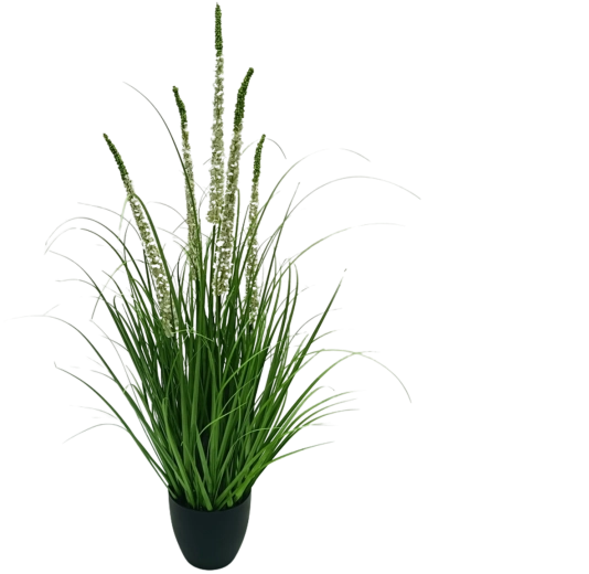 Umelá okrasná tráva v kvetináči 90 cm Garden Line