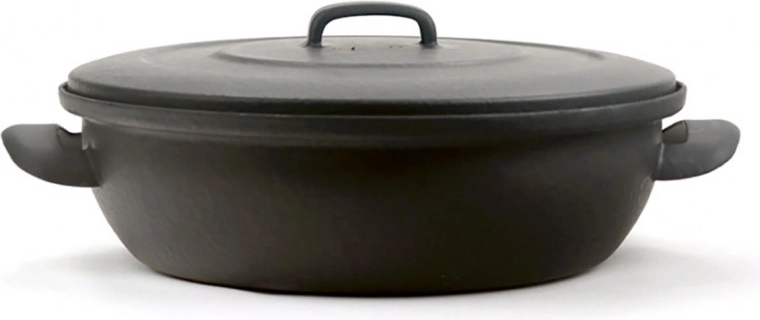 Smalťovaná zapekacia misa s pokrievkou 28 cm