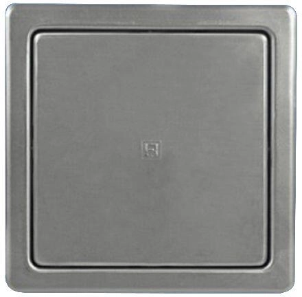 Nerezové vaňové dvierka 150 × 150 mm