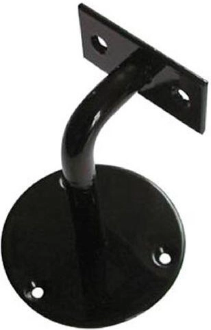 Držiak madla schodiskového zábradlia NOVA, čierny oceľový