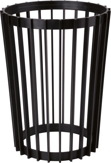 Kvetinový stojan Standy 1 čierny, obojstranný 24/30 cm, výška 40 cm