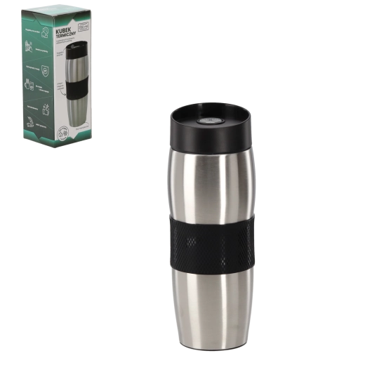 Termohrnček z nehrdzavejúcej ocele 350 ml s protišmykovým pásikom