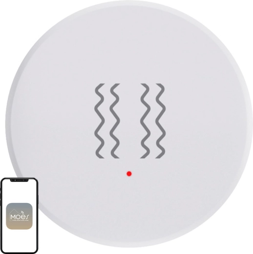 Moes ZigBee vibračný senzor ZSS-S02-VBR-C