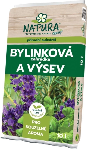 Substrát pre bylinkovú záhradku 10 l NATURA
