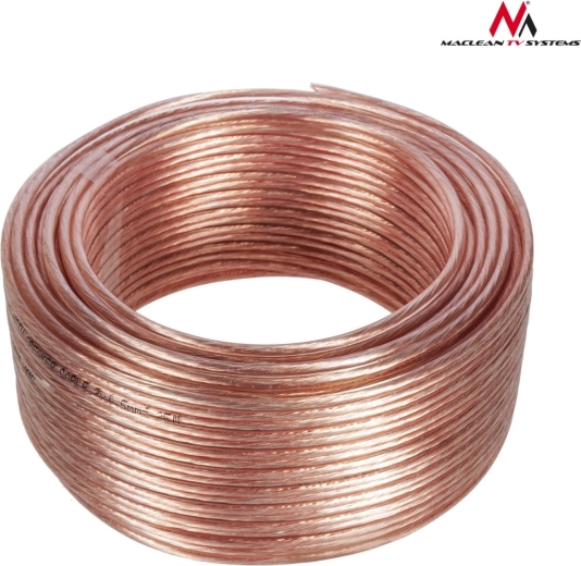 Reproduktorový kábel Maclean 100 m 2×1,5 mm² MCTV-512
