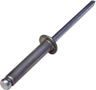 Ťahací nit 3,0 × 8 mm hliník/ocel (100 ks)