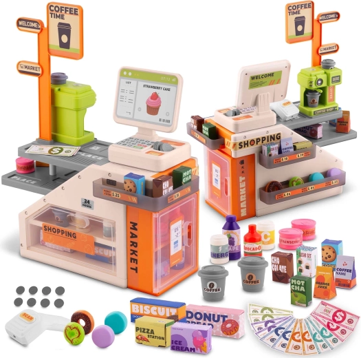 Interaktívna pokladňa s kaviarňou RICOKIDS RK-822