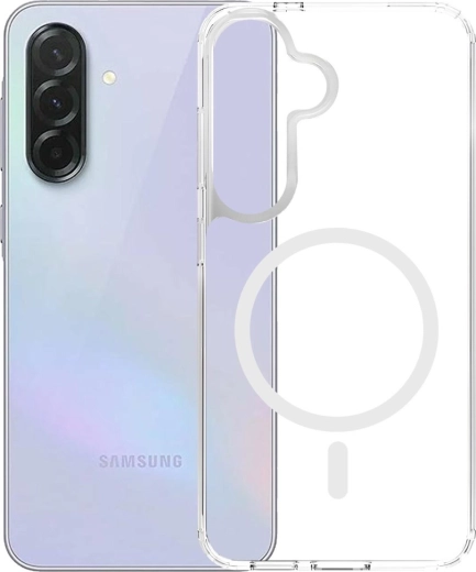 3mk Armor MagCase priehľadné puzdro s magnetickým krúžkom pre Samsung A37 5G
