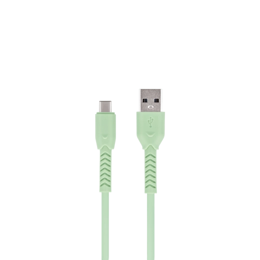 Maxlife MXUC-04 USB na USB-C kábel 1 m zelený
