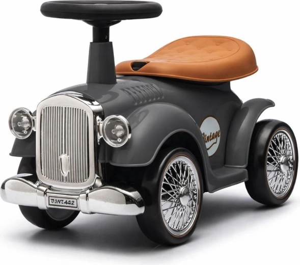 Detské odrážadlo Baby Mix Retro sivé