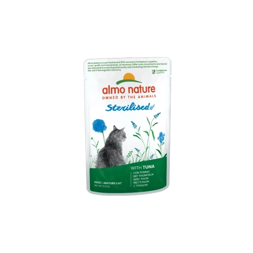 Almo Nature Holistic Sterilized Cat kapsička s tuniakom 70 g