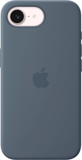 Silikónové puzdro s MagSafe pre iPhone 17e – námornícka modrá