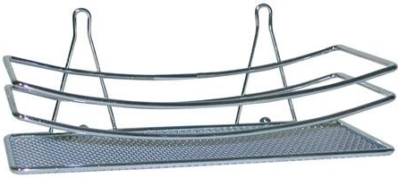 Kúpeľňová polička chróm 25 × 11 × 5,5 cm