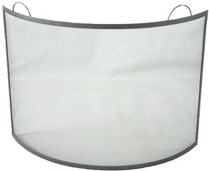 Krbová zástena 66 × 66 cm oceľ čierna