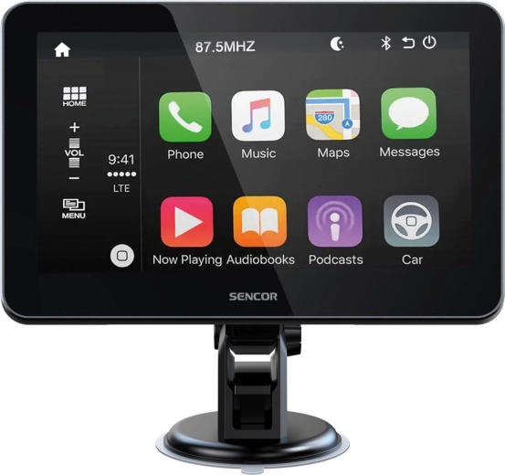 Sencor SCT M750BWT displej do auta s bezdrôtovým Apple CarPlay a Android Auto a cúvacou kamerou