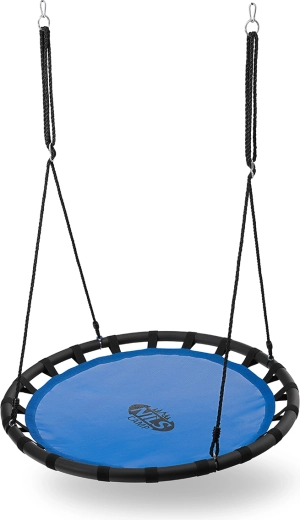 Hojdačka bocianie hniezdo NILS CAMP NB5035 modrá