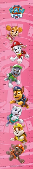 rastové meradlo PAW PATROL ružové
