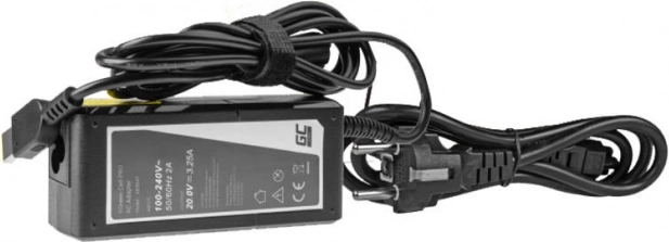 Napájací adaptér Green Cell Pro 65W 20V 3,25A pre Lenovo s konektorom Slim Tip
