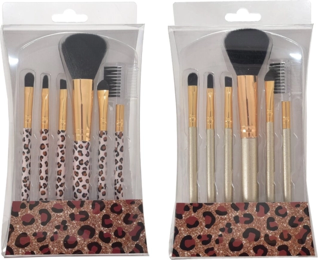 Sada štetcov na make-up Wild 6 ks