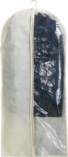 Ochranný obal na odevy 60 × 130 cm z PVC