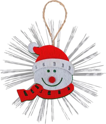 Závesná vianočná LED dekorácia – mix motívov