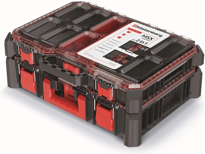 Organizér MSX set 54,3 × 39 × 20 cm, čierny
