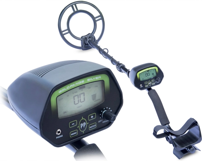 Detektor kovov Cobra Tector CT-1037 s LCD displejom a vodotesnou cievkou