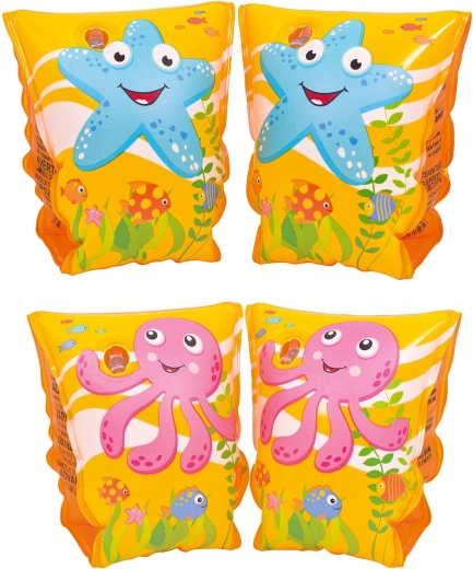 Detské nafukovacie rukávniky 23 × 14 cm – mix motívov