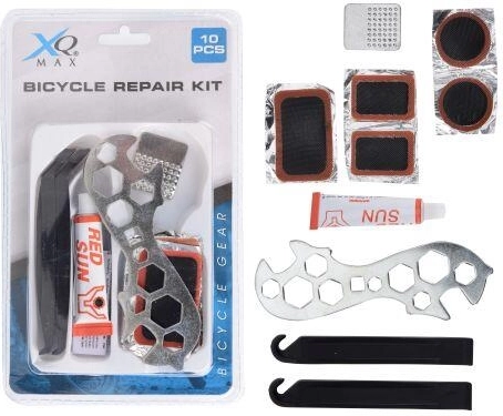 Sada na lepenie duší a kľúče na bicykel, 10-dielna