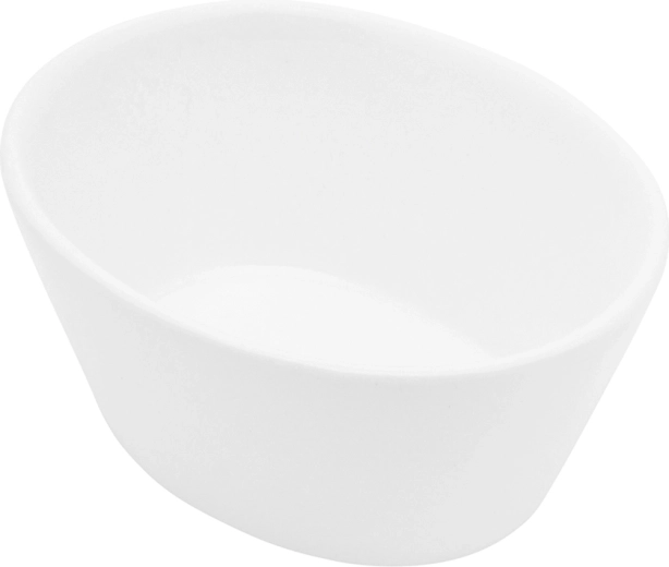 Porcelánová oválna mištička 10 cm 100 ml krémová