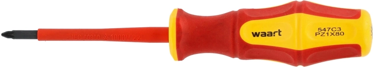Izolovaný krížový skrutkovač PZ1 80 mm