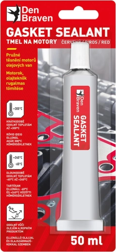 Silikónový tesniaci tmel na motory, čerpadlá a príruby 50 ml