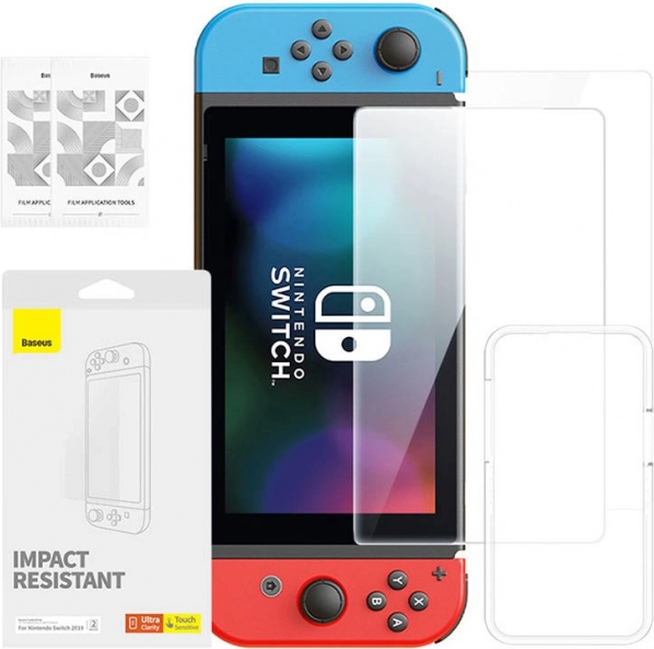 Tvrdené sklo Baseus screen protector pre Nintendo Switch (2019)