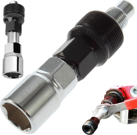 Sťahovák na kľuky bicyklov pre štvorhran 15 mm, oceľový