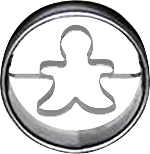 Vykrajovátko na cukrovinky koliesko 4 cm – perníček