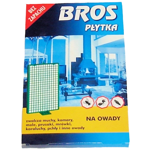 Bros doštička proti hmyzu s praletrínom