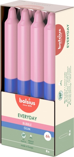 Vonná kónická sviečka Bubble Gum - 1 kus