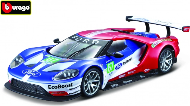 Kovový model auta 1:32 BBURAGO FORD GT Le Mans 2017 #67