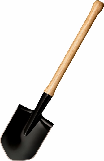 Zákopová lopatka Cold Steel Spetsnaz Trench Shovel s drevenou rukoväťou
